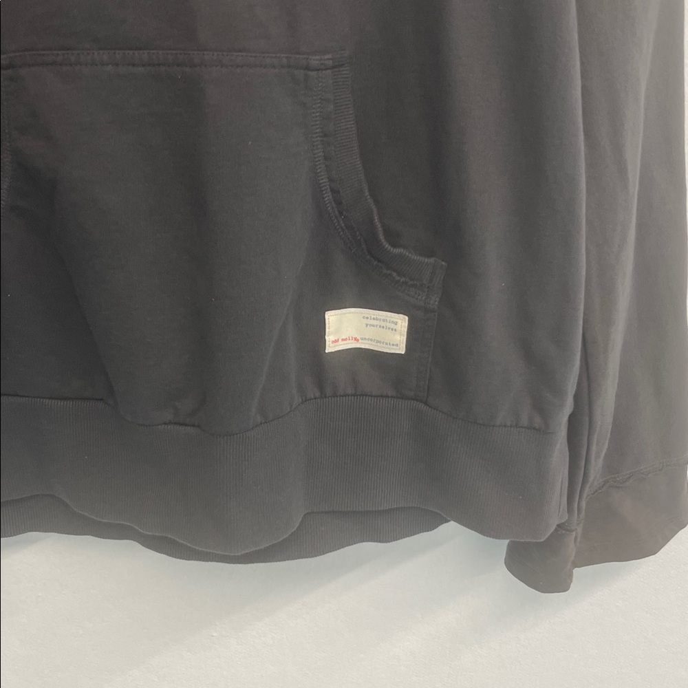 Odd Molly Anthropologie charcoal Gray Hoodie - Picture 2 of 4